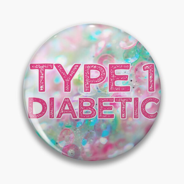 Item preview, Type 1 Diabetic ID - Pink designed and sold by Nochisan.