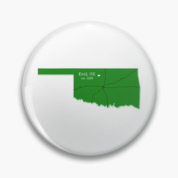 Item preview, Enid, OK [Green] designed and sold by PhilbonianDezin.