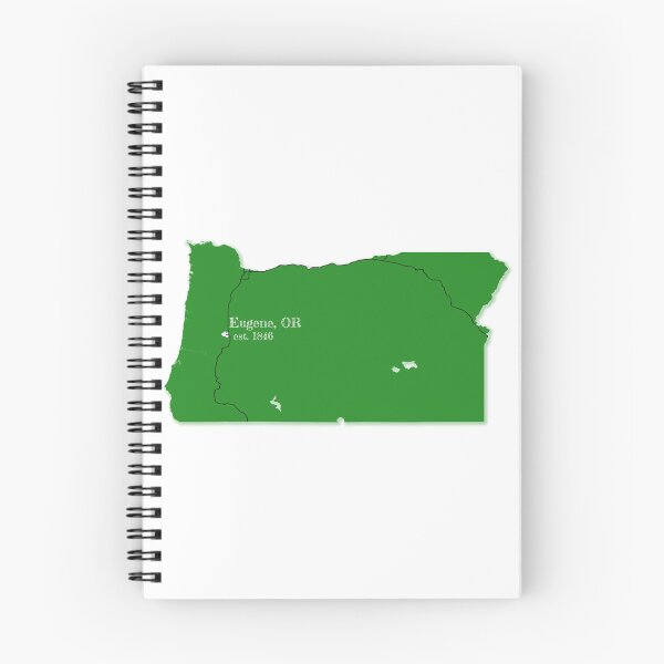 Item preview, Eugene, OR [Green] designed and sold by PhilbonianDezin.