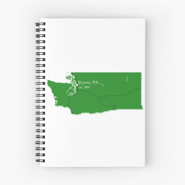 Item preview, Everett, WA [Green] designed and sold by PhilbonianDezin.
