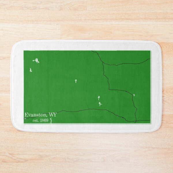 Item preview, Evanston, WY [Green] designed and sold by PhilbonianDezin.