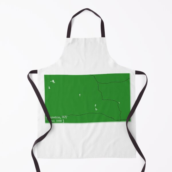 Item preview, Evanston, WY [Green] designed and sold by PhilbonianDezin.