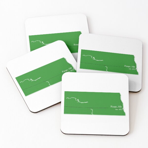 Item preview, Fargo, ND [Green] designed and sold by PhilbonianDezin.