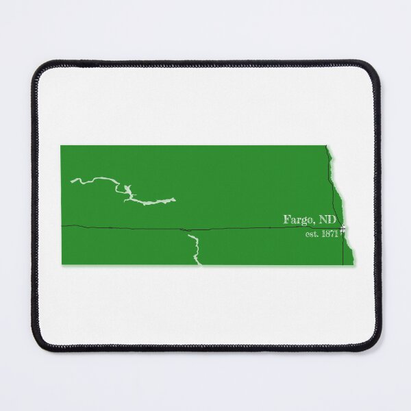 Item preview, Fargo, ND [Green] designed and sold by PhilbonianDezin.