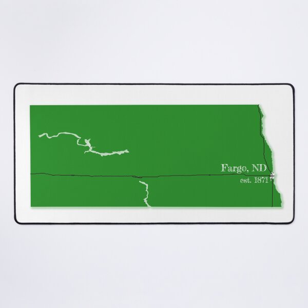 Item preview, Fargo, ND [Green] designed and sold by PhilbonianDezin.
