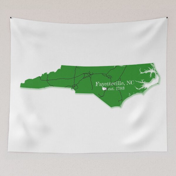 Item preview, Fayetteville, NC [Green] designed and sold by PhilbonianDezin.