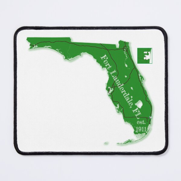 Item preview, Fort Lauderdale, FL [Green] designed and sold by PhilbonianDezin.