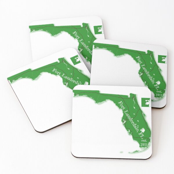 Item preview, Fort Lauderdale, FL [Green] designed and sold by PhilbonianDezin.