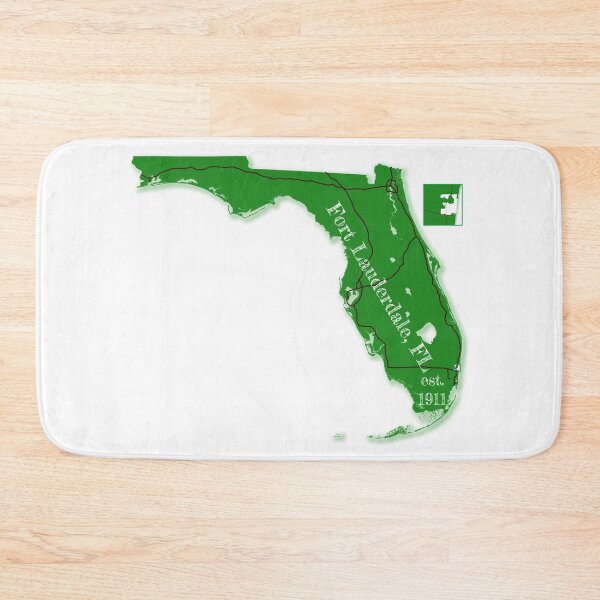Item preview, Fort Lauderdale, FL [Green] designed and sold by PhilbonianDezin.