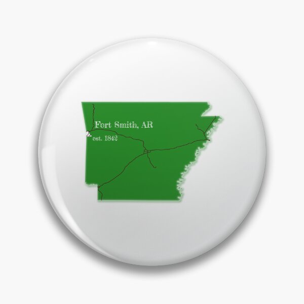Item preview, Fort Smith, AR [Green] designed and sold by PhilbonianDezin.