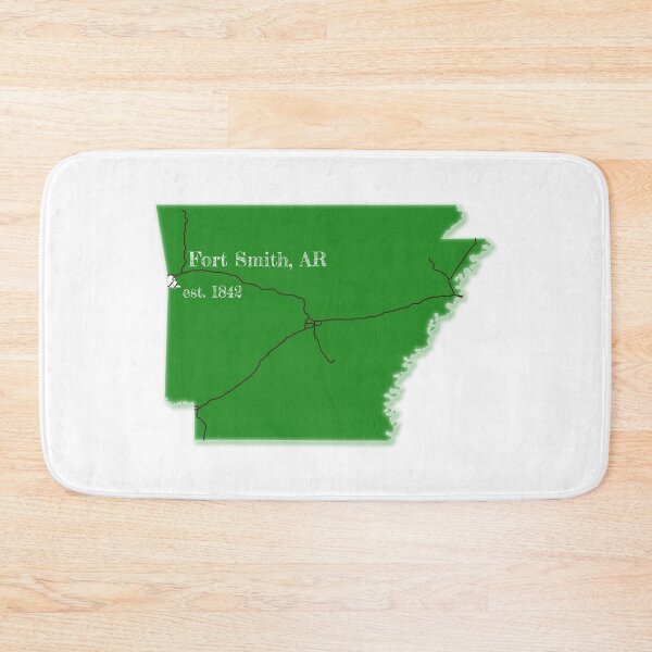 Item preview, Fort Smith, AR [Green] designed and sold by PhilbonianDezin.