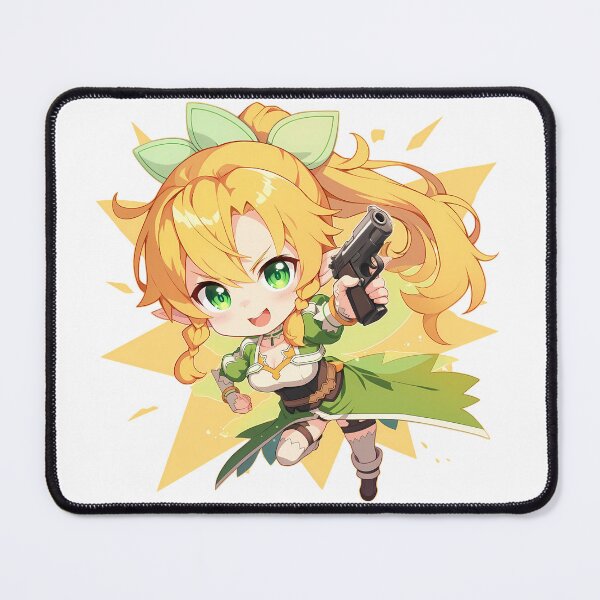 Item preview, Leafa Sword Art Online Akeno Himejima High School DxD Anime Chibi Gun designed and sold by PMartistStudio.