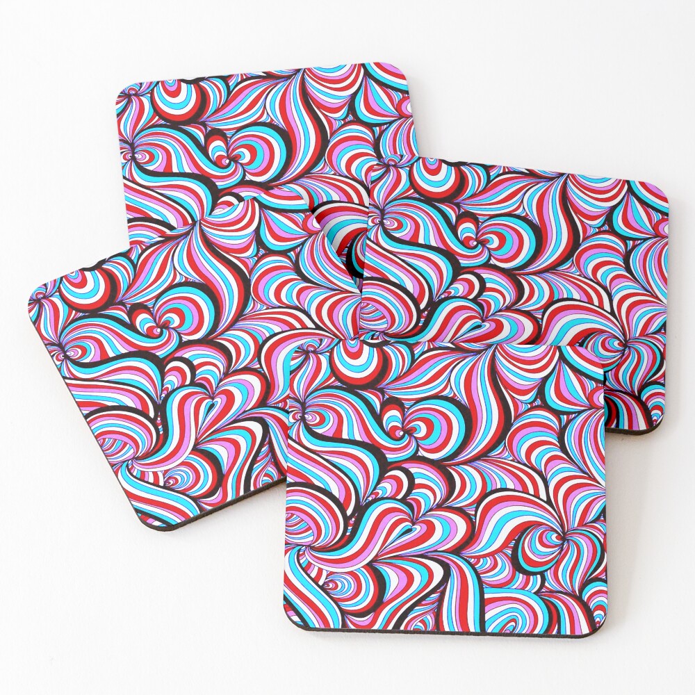 Item preview, Coasters (Set of 4) designed and sold by ViaARTfactory.