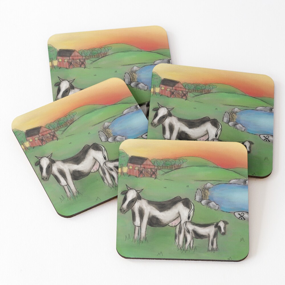 Item preview, Coasters (Set of 4) designed and sold by ConfuzRandomly.