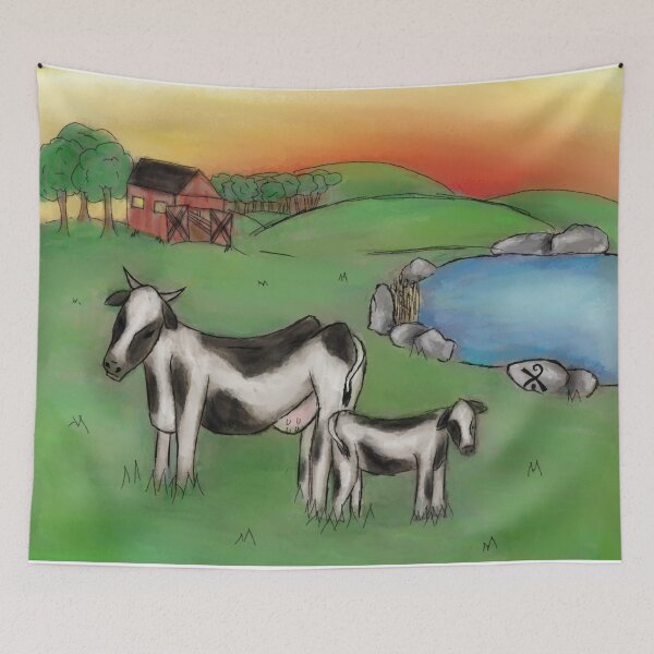 Item preview, Farm scene  designed and sold by ConfuzRandomly.