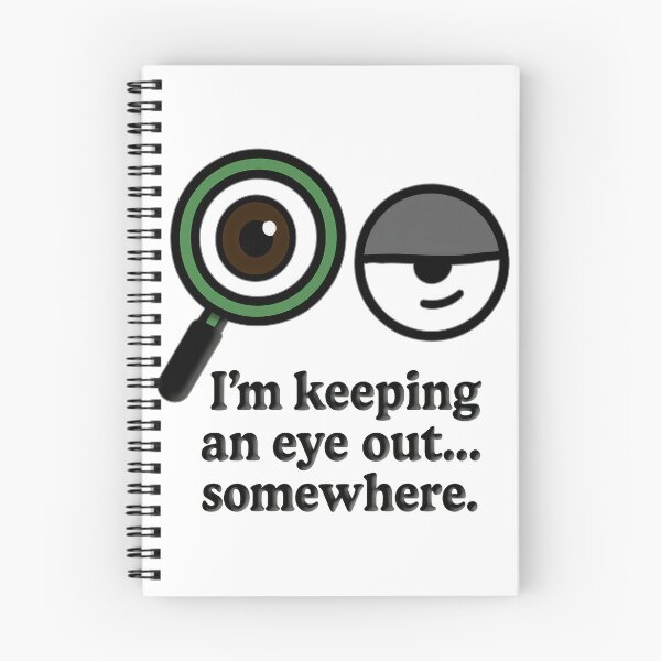 Item preview, Keeping an Eye Out… Kinda – Blind Humor designed and sold by Eyepatch-Jacks.
