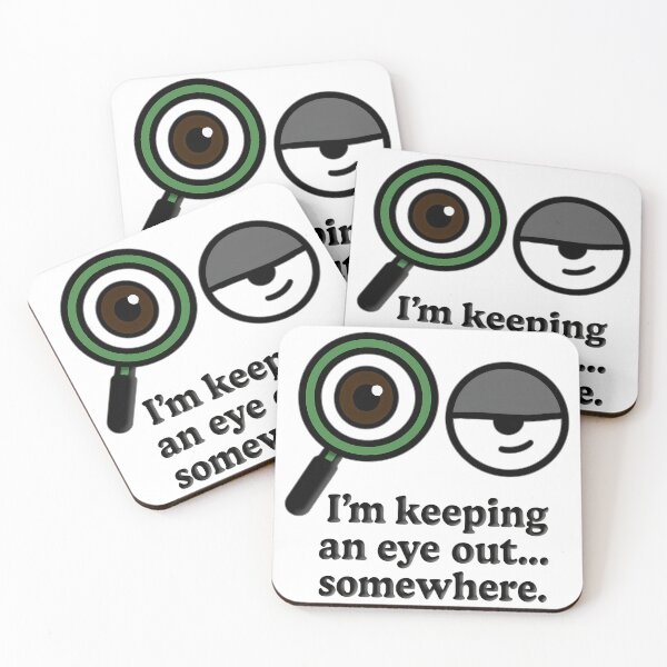 Item preview, Keeping an Eye Out… Kinda – Blind Humor designed and sold by Eyepatch-Jacks.