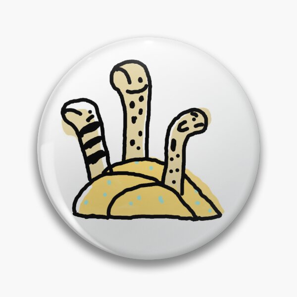 Item preview, Silly Garden Eels designed and sold by the-cyan-tiger.