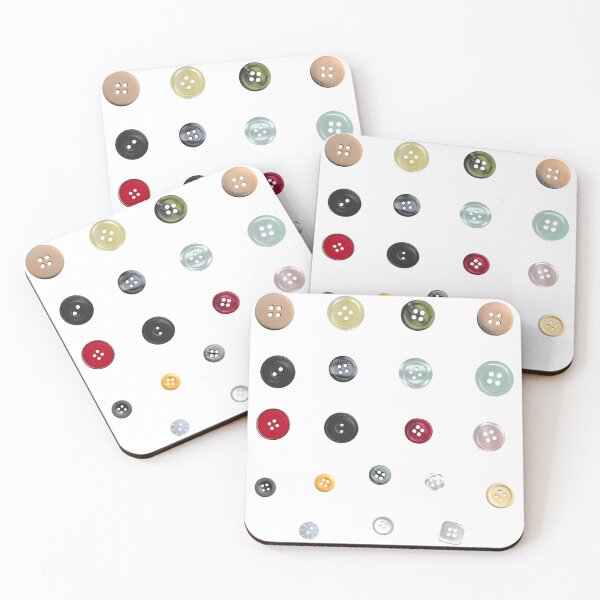 Item preview, Button Sticker Sheet for Junk Journals designed and sold by Martie Mart.