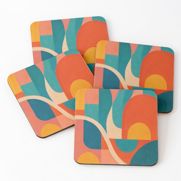 Item preview, Bold Abstract Shapes for Modern Office, Home Office designed and sold by lealyndc.