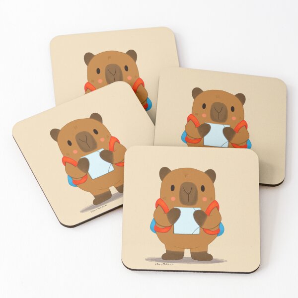 Item preview, Capybara ready to school designed and sold by julianamotzko.