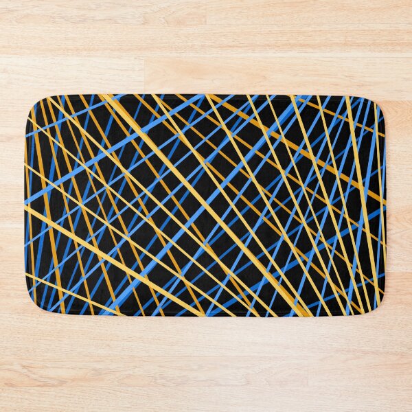 Item preview, Yellow and blue neon strobe light design designed and sold by DaveDanchuk.
