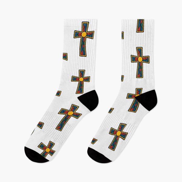 Item preview, Stained Glass Faith Cross designed and sold by VibeLoon.