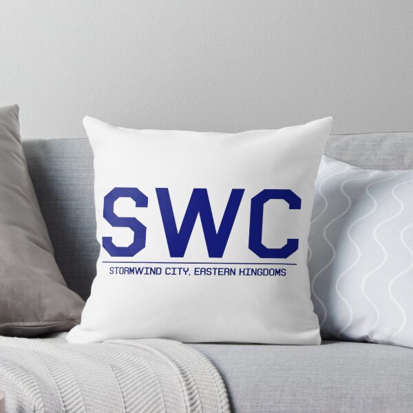 Item preview, Stormwind City, Eastern Kingdoms Airport Code - Alliance Blue designed and sold by dirtnappd.