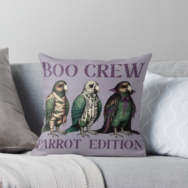 Item preview, Boo Crew — Parrot Edition (teal/purple set) designed and sold by MvuuStudio.