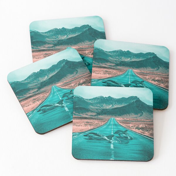 Item preview, Dolphins Swimming on the Road designed and sold by Róger Arrieta.
