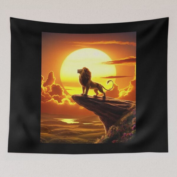Item preview, Lion King Of The Jungle designed and sold by MyTrueLove.