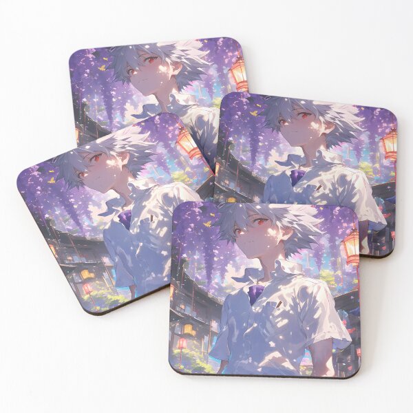 Item preview, Neon Genesis Gentle Mysterious Kaworu Nagisa Evangelion Anime Wisteria Whisper designed and sold by juniorcastros.