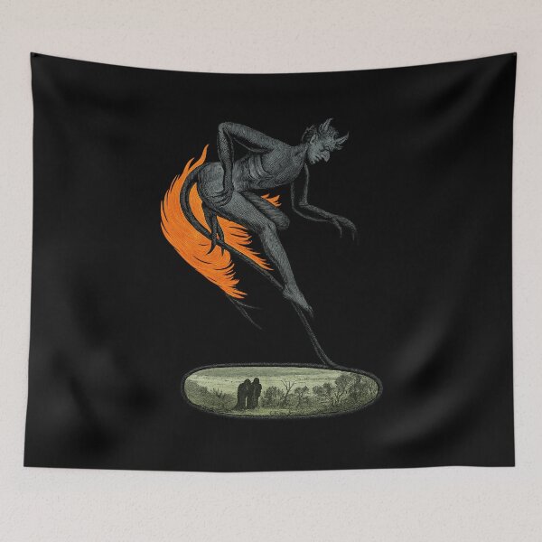 Item preview, The Devil As Past designed and sold by MidnightMovieRB.