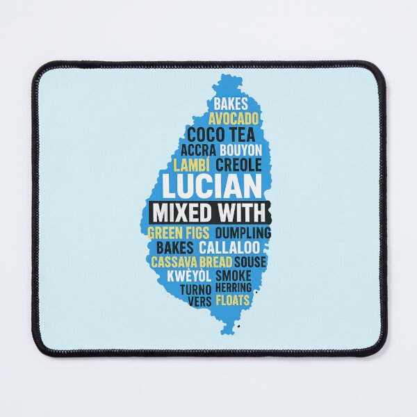 Item preview, St Lucian Mixed With Funny Map Memorabilia designed and sold by scicilysimonee.