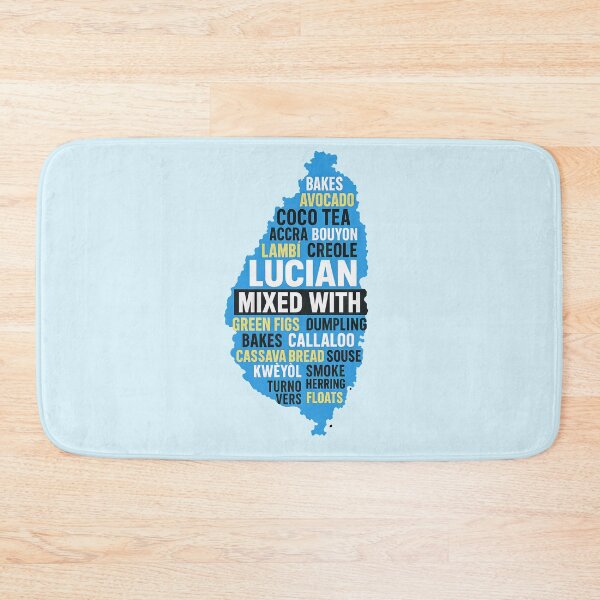 Item preview, St Lucian Mixed With Funny Map Memorabilia designed and sold by scicilysimonee.