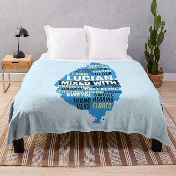 Item preview, St Lucian Mixed With Funny Map Memorabilia designed and sold by scicilysimonee.