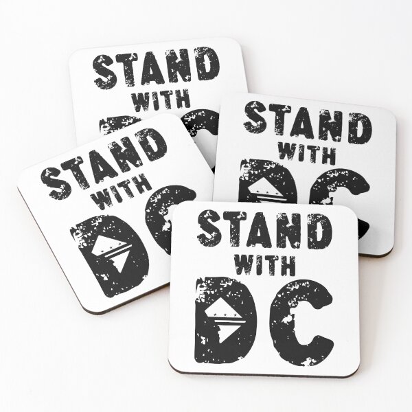 Item preview, Stand With DC FREE DC District Of Columbia Flag Grunge designed and sold by EthosWear.