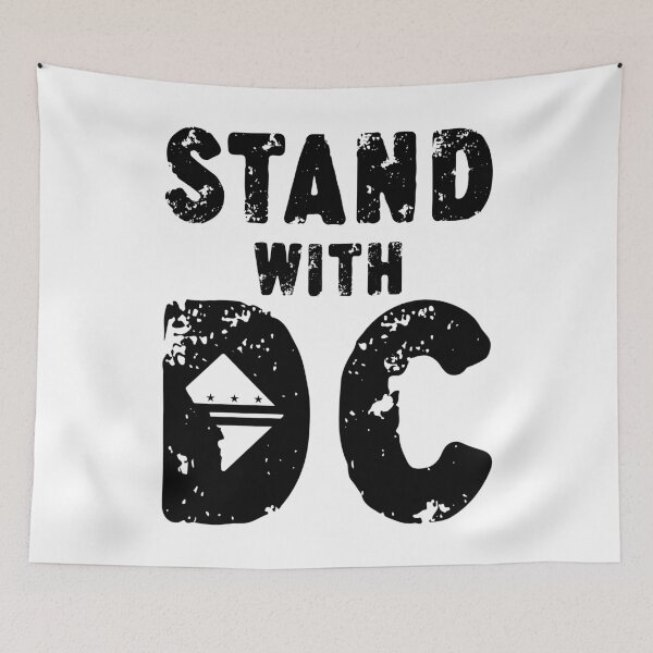 Item preview, Stand With DC FREE DC District Of Columbia Flag Grunge designed and sold by EthosWear.