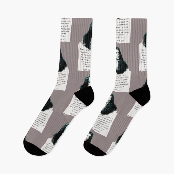 Item preview, Jean de La Fontaine: I don't believe that Nature's powers Have tied her hands or pinion'd ours, By marking on the heavenly vault Our fate without mistake or fault. designed and sold by artbleed.