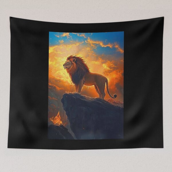 Item preview, Lion King Of The Jungle, Mufasa designed and sold by MyTrueLove.