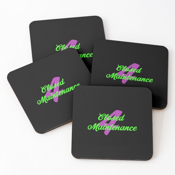Item preview, Closed 4 Maintenance – Funny Gamer, Self-Care & Humor Design designed and sold by Jho251981.