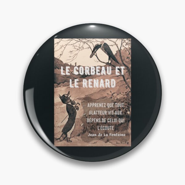Item preview, Jean de La Fontaine: Apprenez que tout flatteur Vit aux dépens de celui qui l’écoute designed and sold by artbleed.