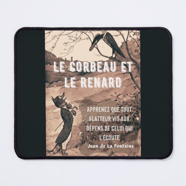 Item preview, Jean de La Fontaine: Apprenez que tout flatteur Vit aux dépens de celui qui l’écoute designed and sold by artbleed.