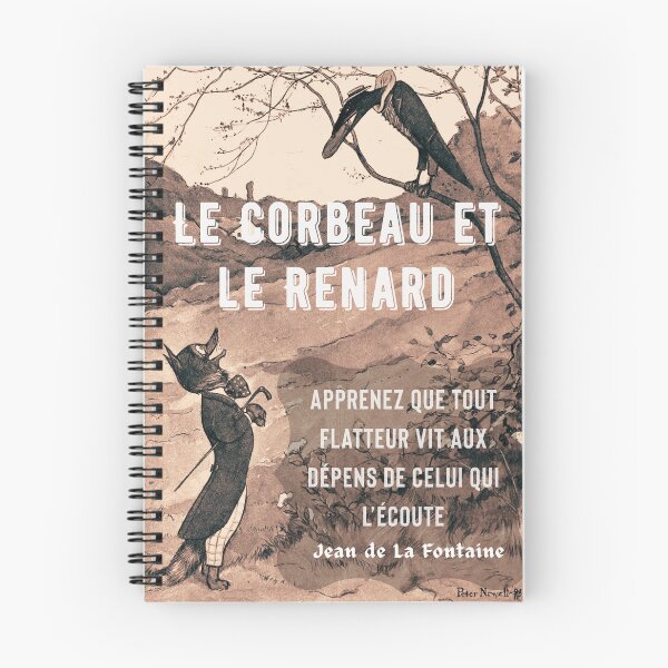 Item preview, Jean de La Fontaine: Apprenez que tout flatteur Vit aux dépens de celui qui l’écoute designed and sold by artbleed.