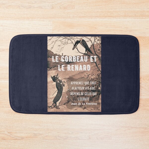 Item preview, Jean de La Fontaine: Apprenez que tout flatteur Vit aux dépens de celui qui l’écoute designed and sold by artbleed.