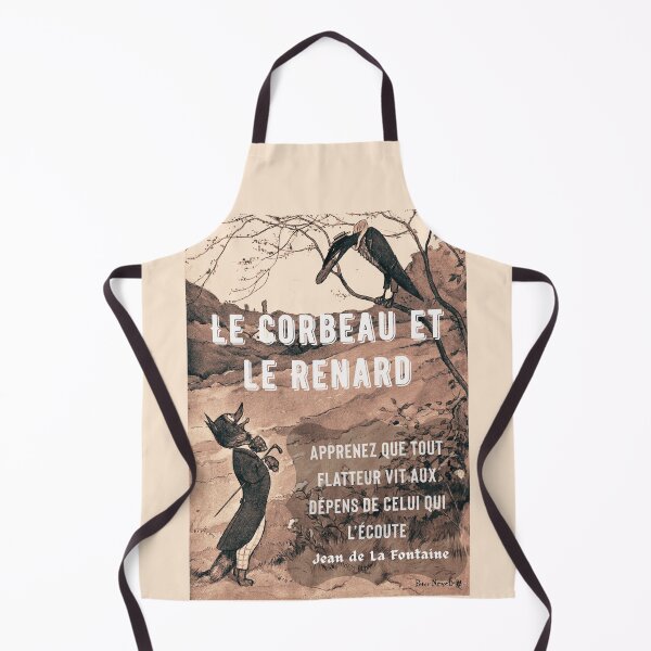 Item preview, Jean de La Fontaine: Apprenez que tout flatteur Vit aux dépens de celui qui l’écoute designed and sold by artbleed.