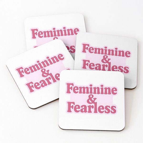Item preview, Feminine & Fearless  designed and sold by CharmStudio.
