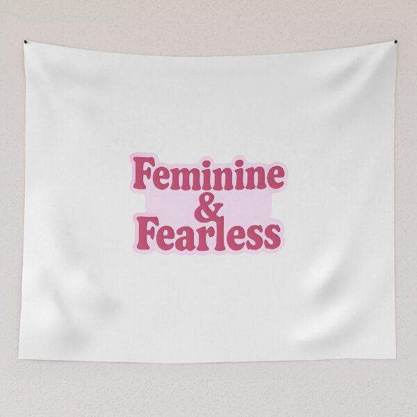 Item preview, Feminine & Fearless  designed and sold by CharmStudio.