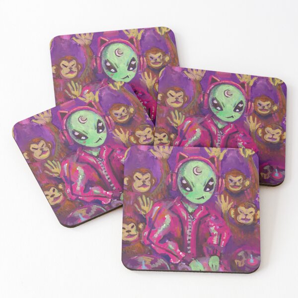 Item preview, What happened to the monkeys after they were abducted? designed and sold by guilhernunes.