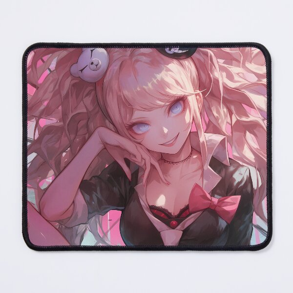 Item preview, Junko Enoshima Danganronpa Anime Girl Pink Chaos designed and sold by juniorcastros.